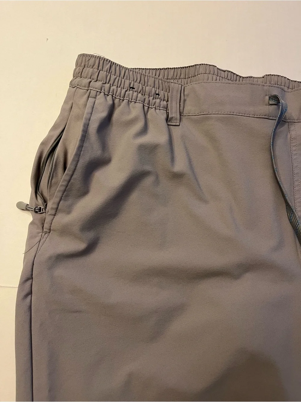Birdie Bound Gray Performance Golf Pull On Elastic Waist Jogger Pants 2XL